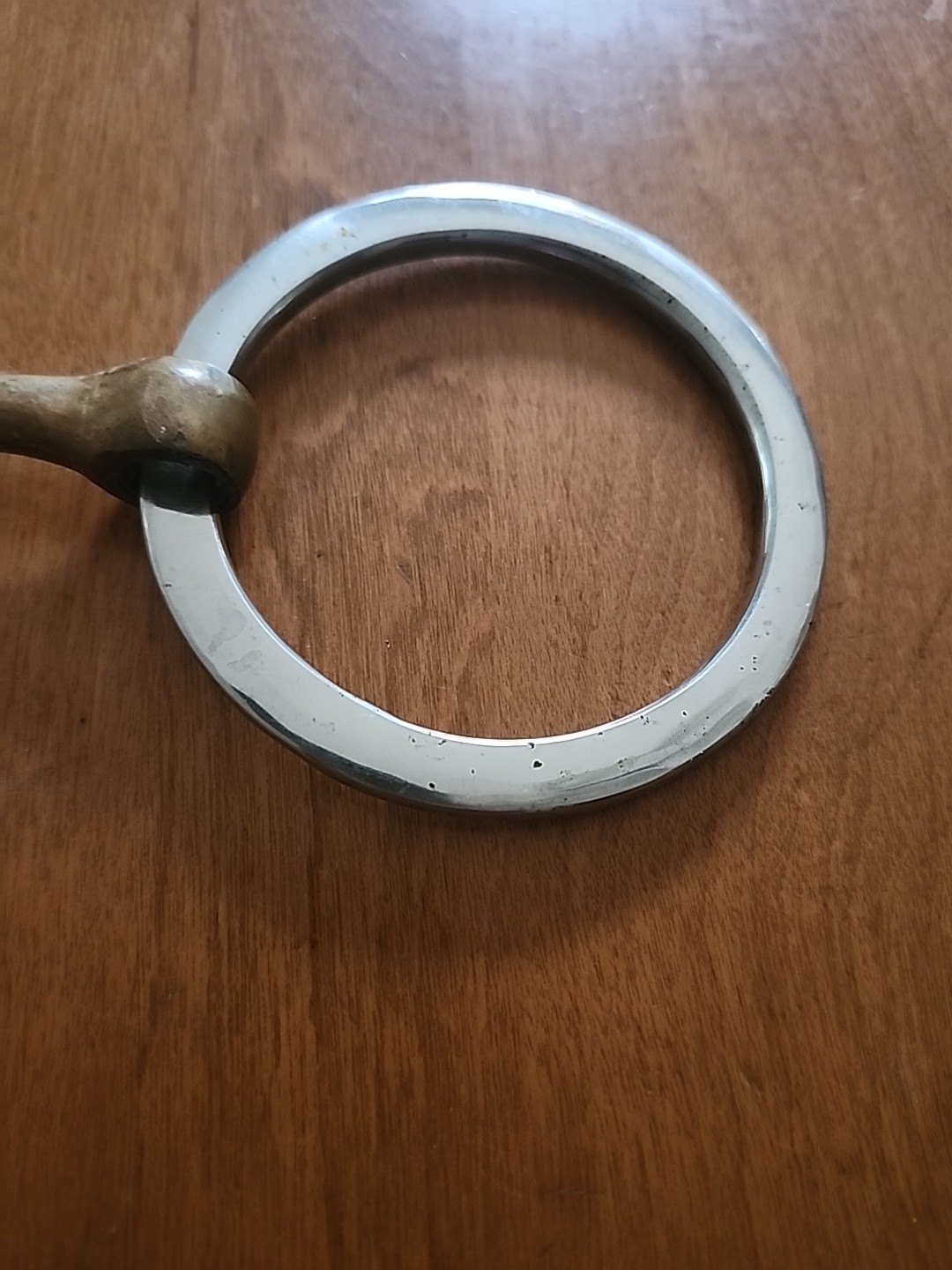 O-Ring Copper Snaffle Bit Unbranded 5"