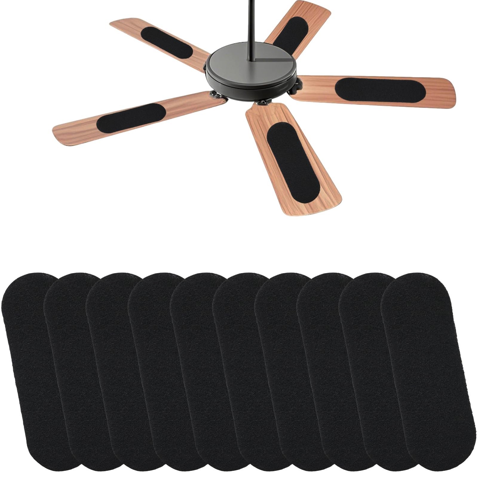 Filtros de carbón activado de cáscara de coco para aspas de ventiladores techo