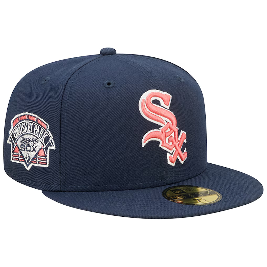 Men's Chicago White Sox New Era Navy Comiskey Park  59FIFTY Fitted Hat