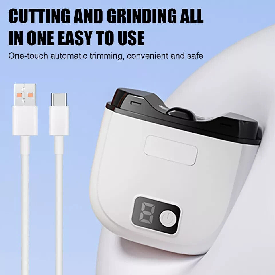Electric Automatic Nail Clippers Toe Thick Nails Professional Cutter