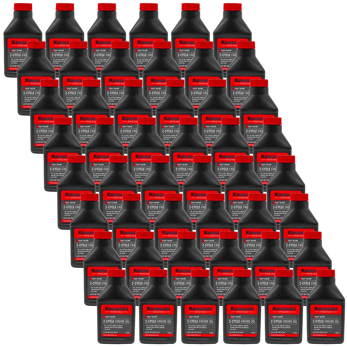 48PK Genuine OEM Kawasaki Engine Motor Oil 5.2oz 2-Cycle Mix 2 Gallon 99969-6083
