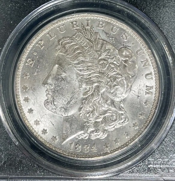 1884-O MORGAN SILVER DOLLAR~PCGS BU ~BEAUTIFUL COIN~