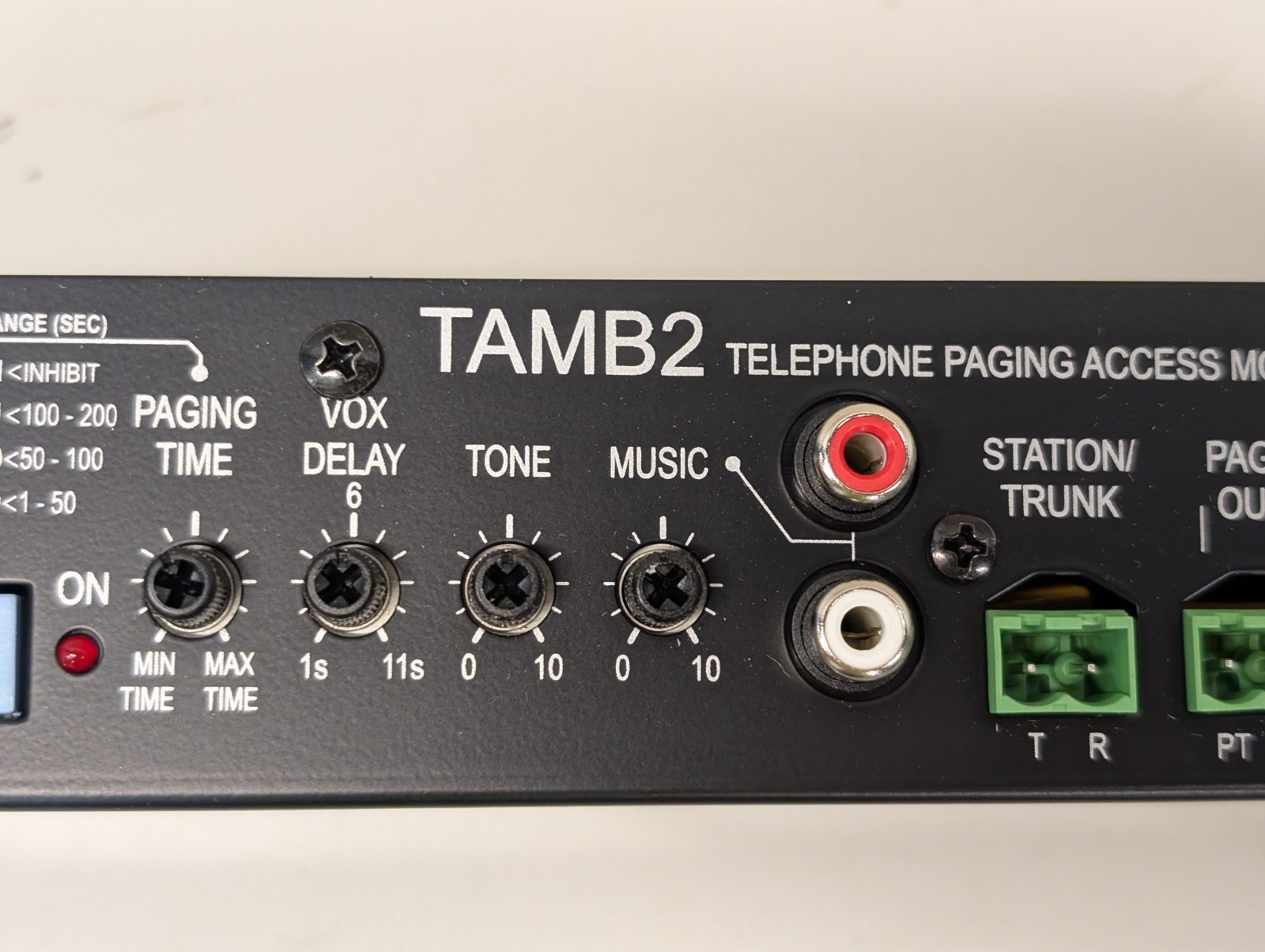 New Open Box Bogen TAMB2 Telephone Paging Access Module - NOS - READ