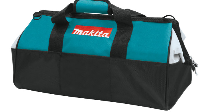 MAKITA 831271-6 21" X 12" CONTRACTOR TOOL BAG - BLUE/LIGHT GRAY/BLACK