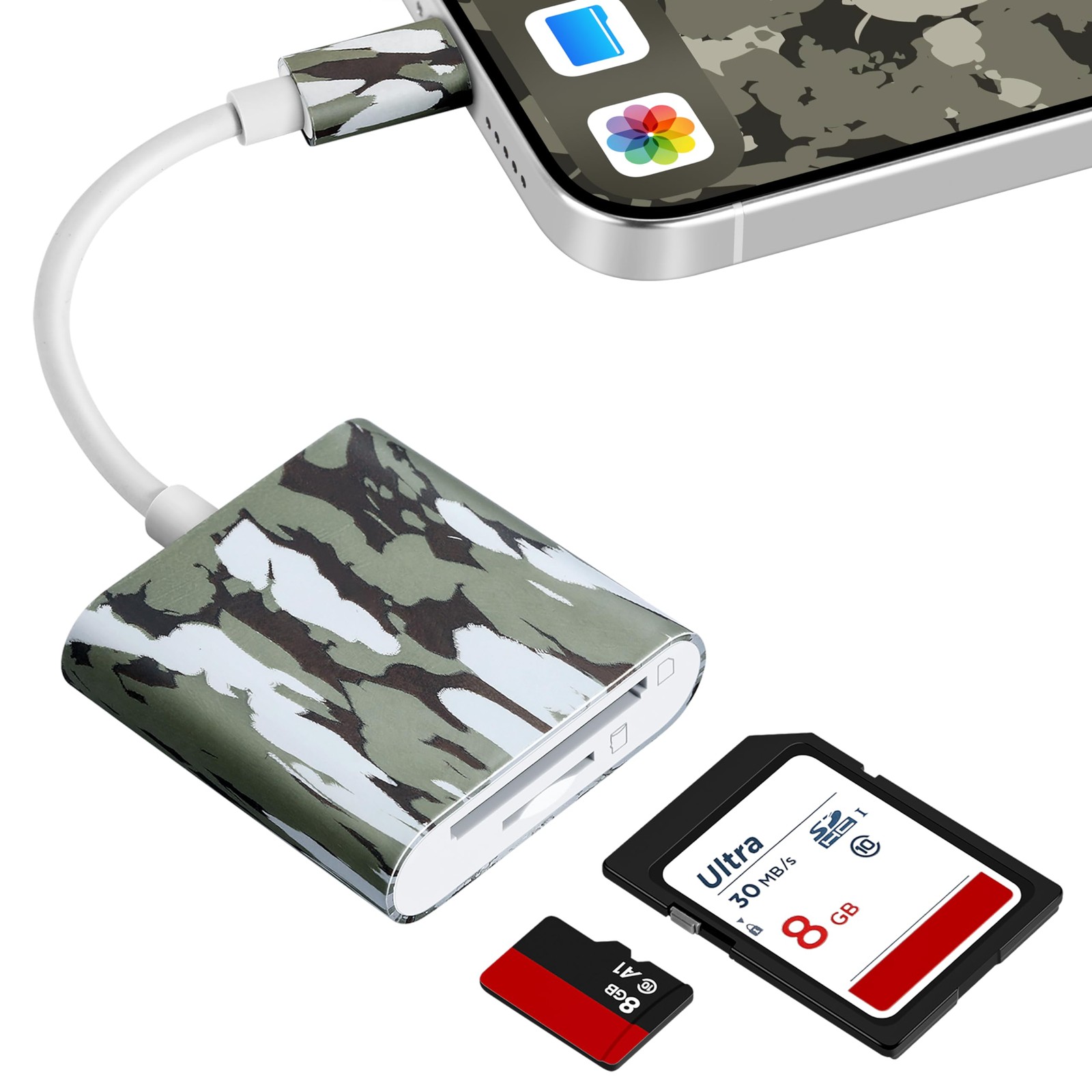 Trail Camera Viewer, Game SD Card Reader for 1 Count (Pack of 1)
