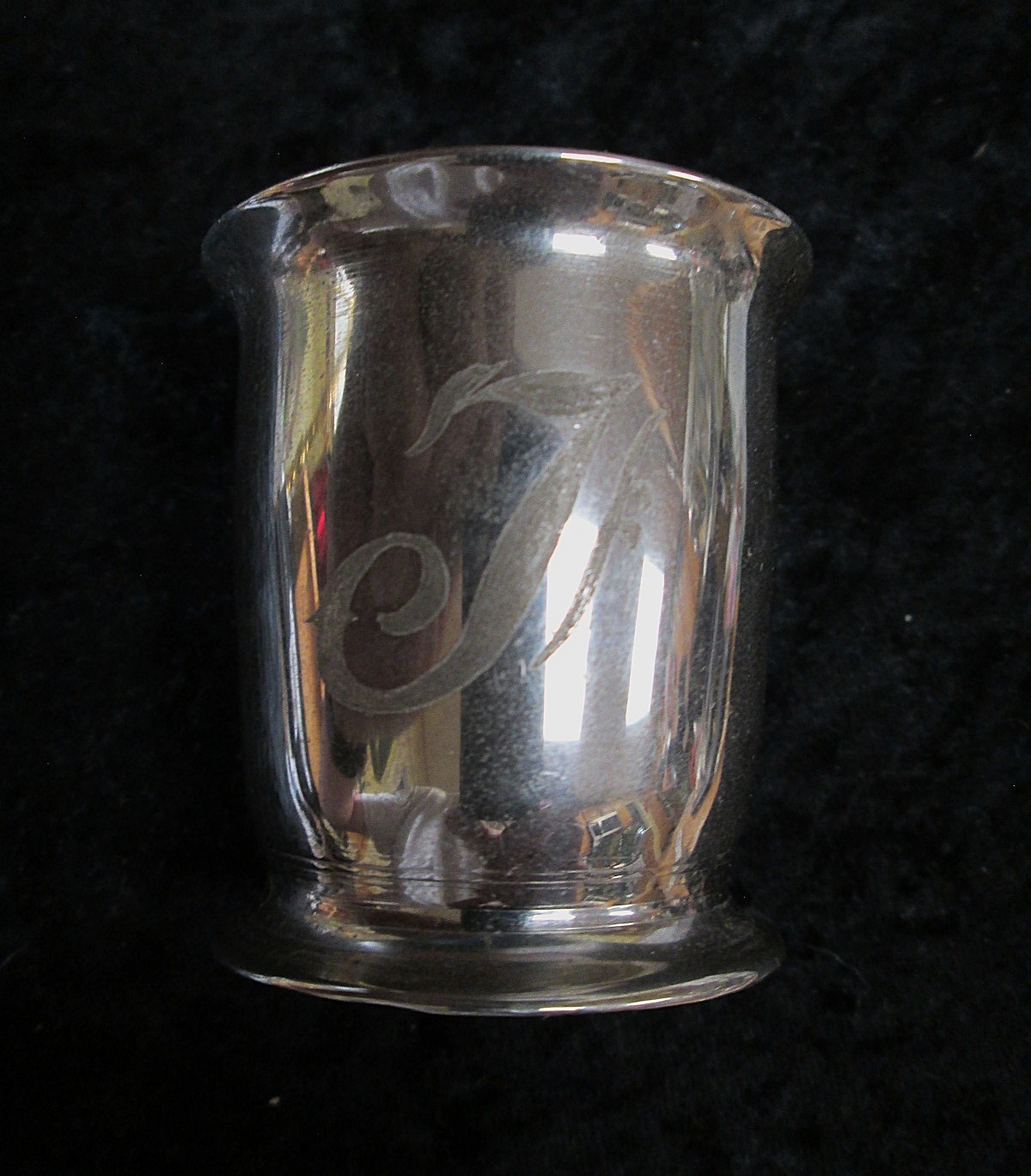 Embossed 37mm shell base - toothpick - shot glass?