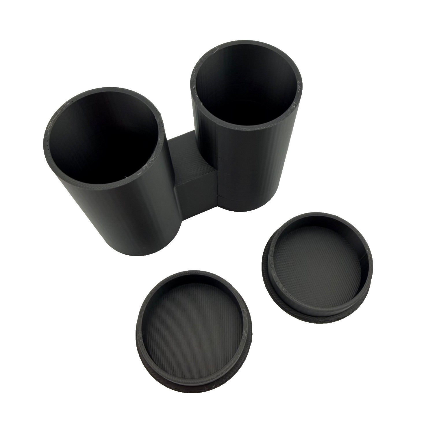 Microscope Objective Holder – RMS Compatible – Deep Case w/ Cap – USA Made (B)
