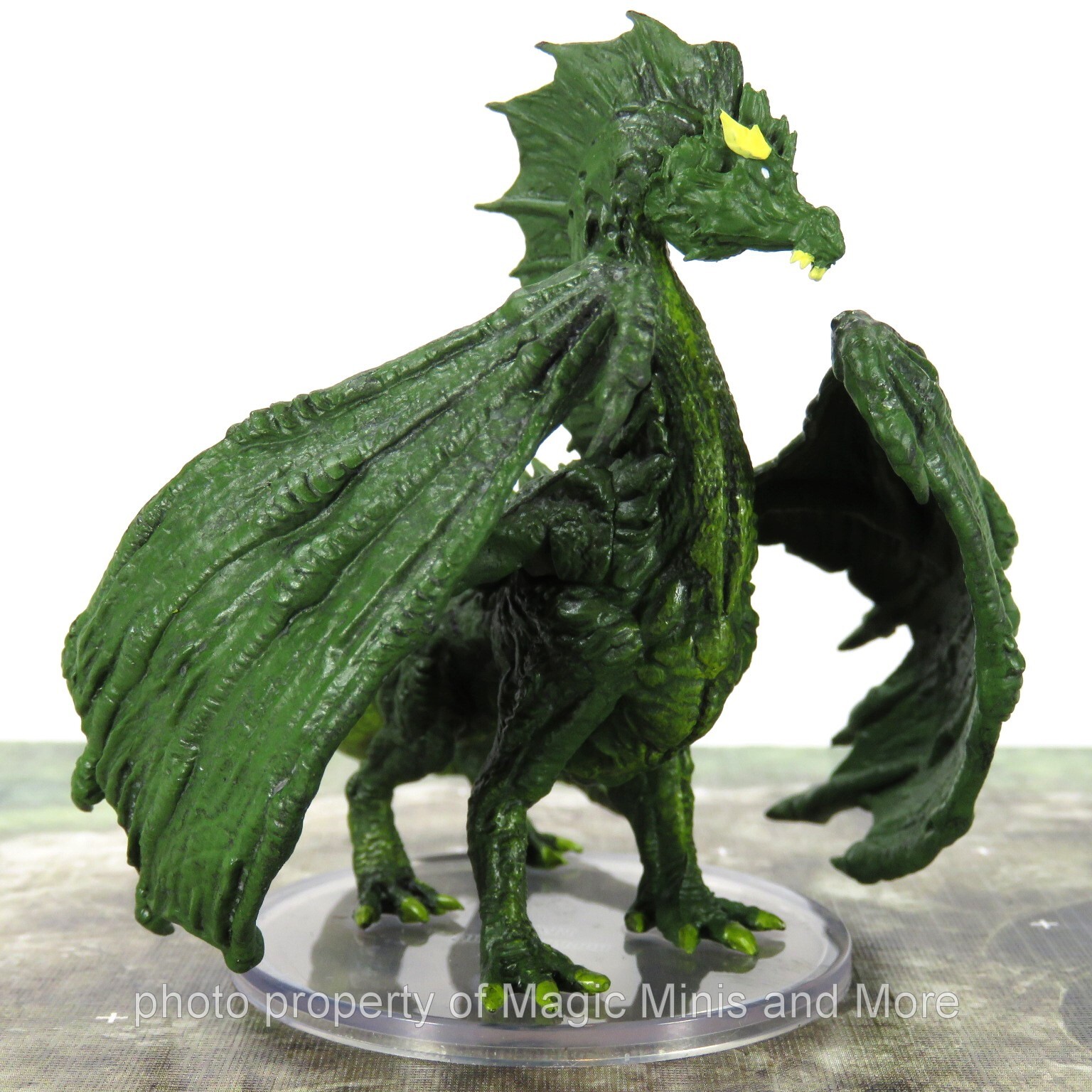 Return of the Dragons ~ YOUNG GREEN DRAGON #31 D&D Icons of the Realm miniature