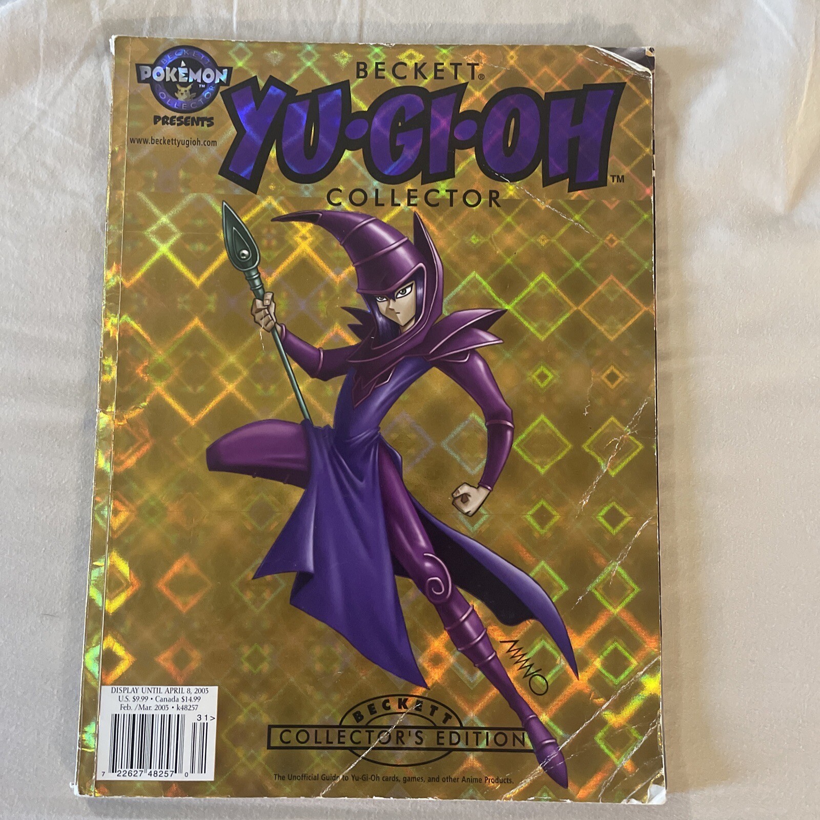 Beckett Yugioh! Collector Magazine Collector's Edition Issue #4 Feb / Mar 2003