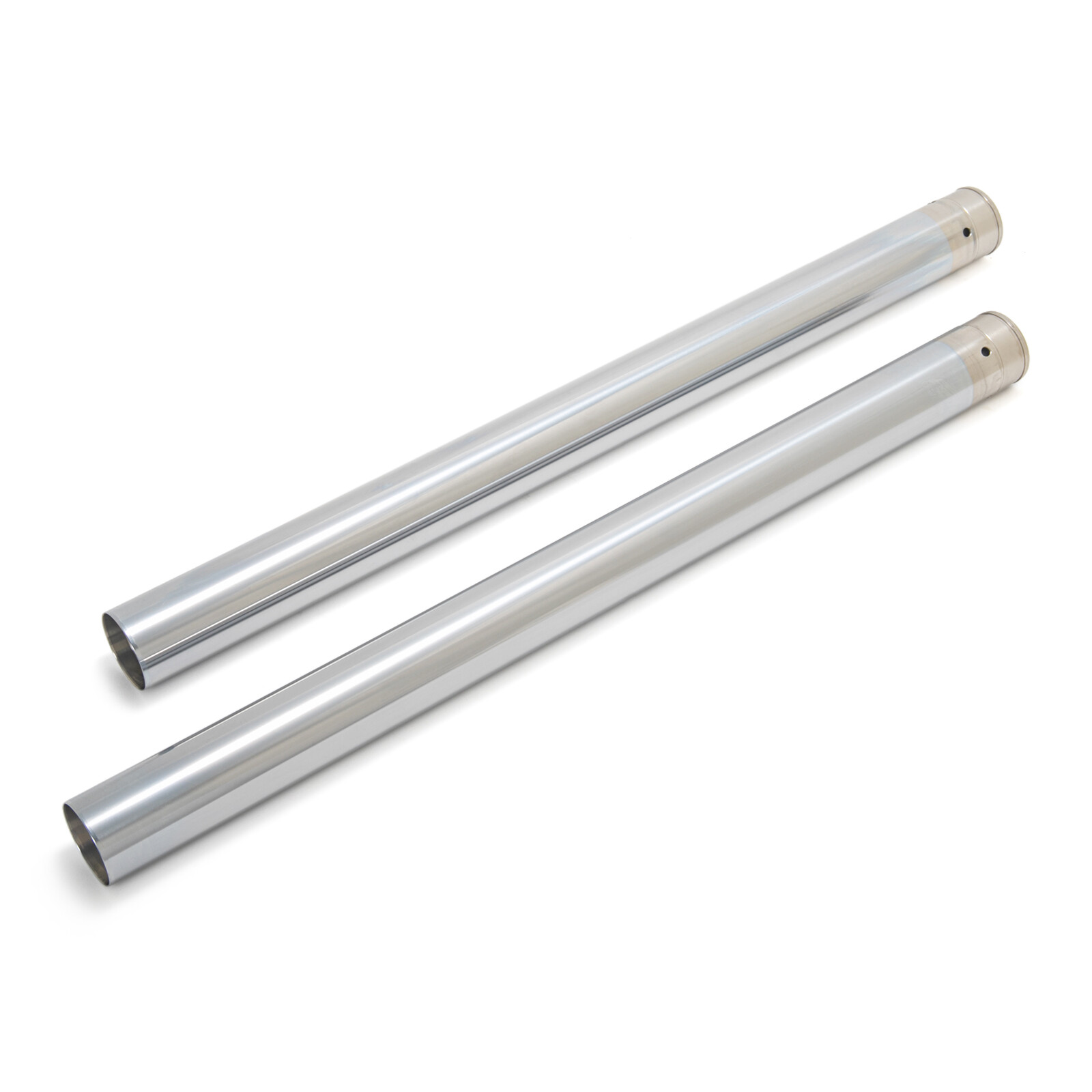 49mm Chrome Silver Fork Tubes For Harley Dyna FXDB FXDL 06-17 FXDBA 2013 FXD