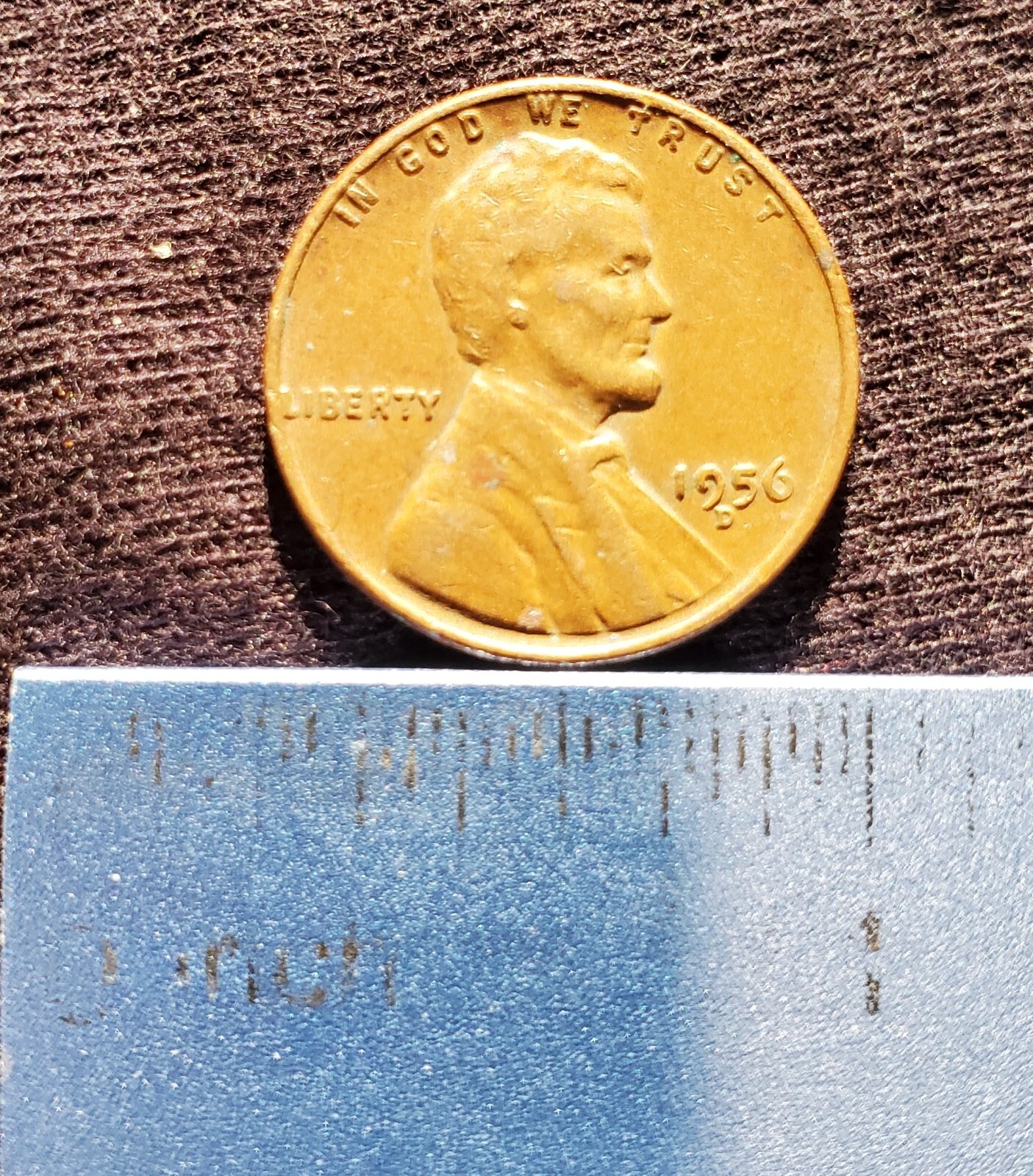 1956-D Lincoln Wheat Copper Penny