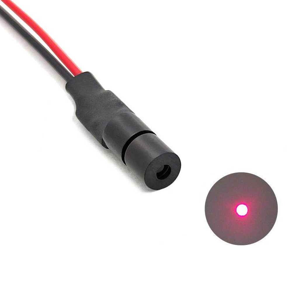 Φ4X13.7mm 635nm 0.3mW 0.5mW 1mW 5mW 10mW 3V-5V Dot Red Light Laser Module Laser