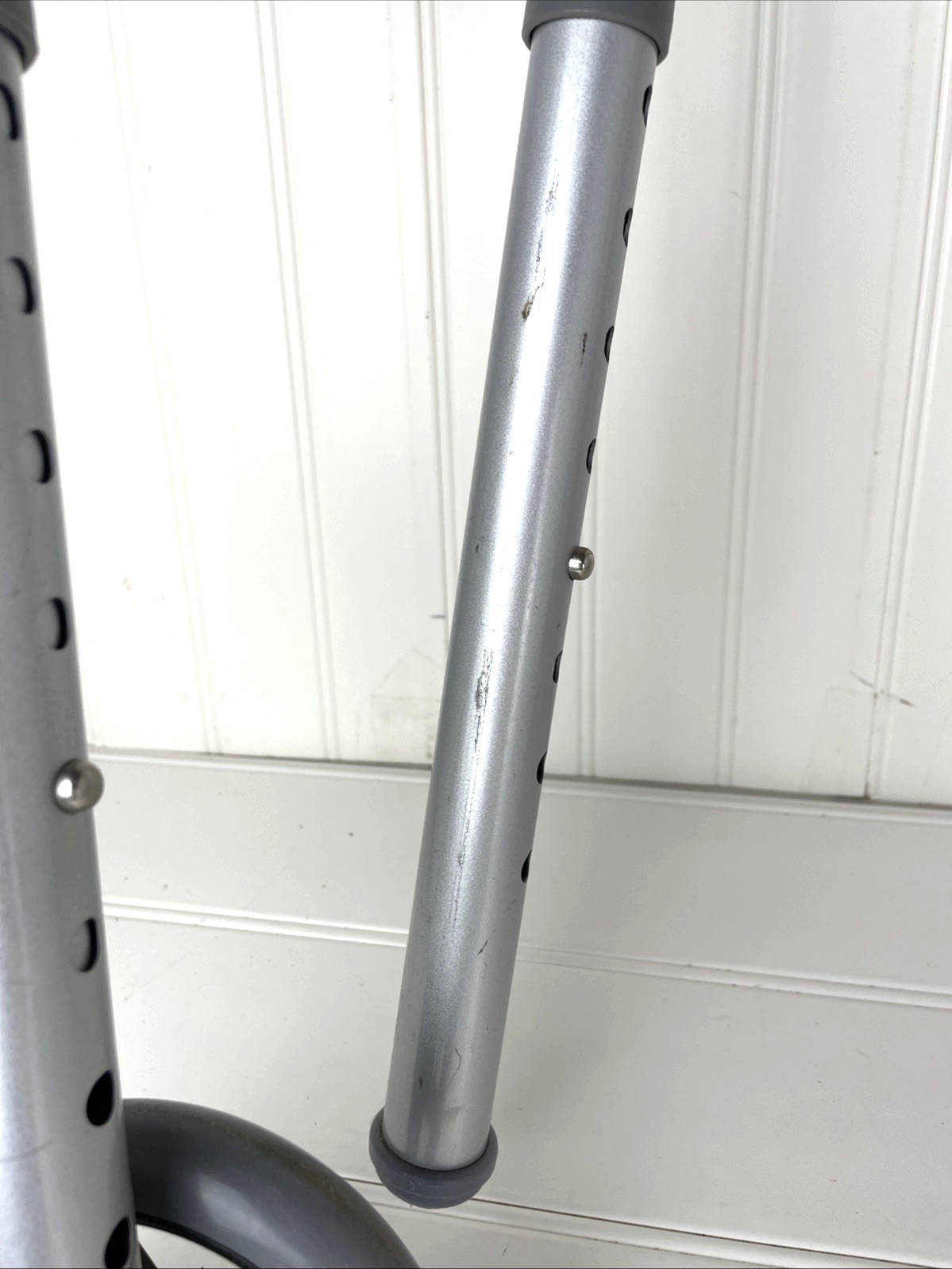 Drive Deluxe Folding Walker 2 Button with Wheels