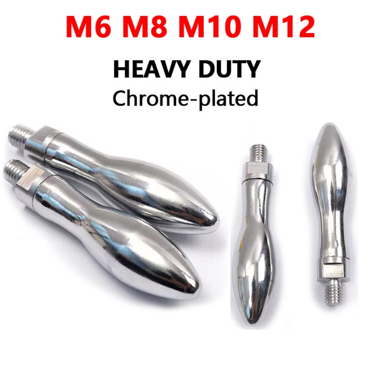 Metal Revolving Grip Milling Lathe Machine Handle M6 M8 M10 M12 Male Thread Stem