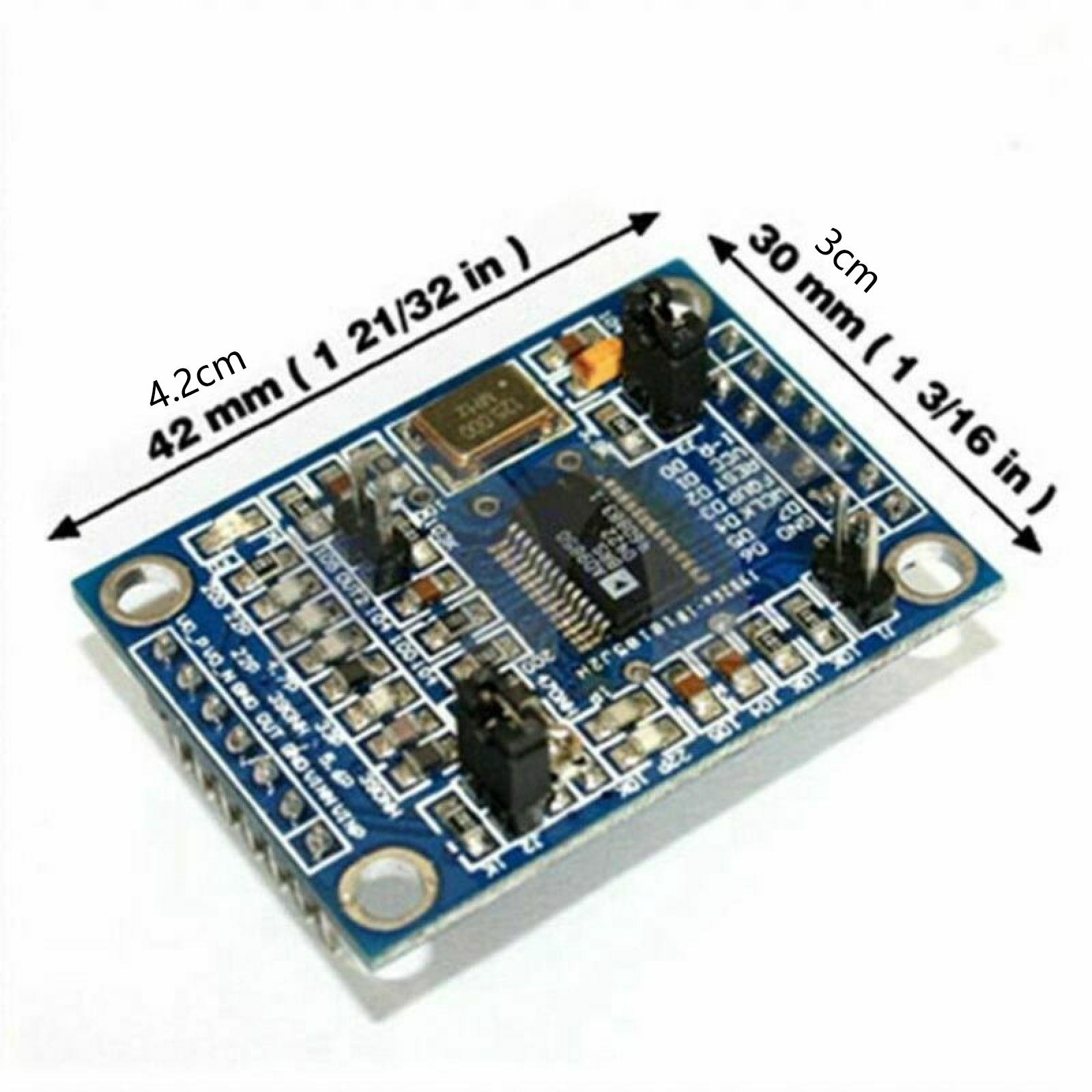 AD9850 DDS Signal Generator Module 0-40MHz 2 Sine/2 Square Wave Output 0-1MHz