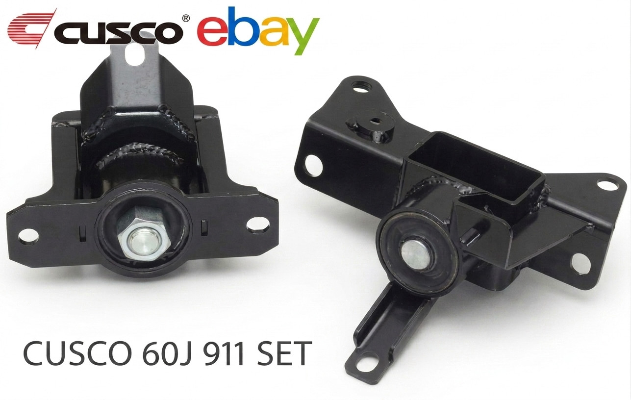 CUSCO 60J 911 SET  Engine Mount Set for Suzuki Swift Sport ZC33S 6MT Japan JDM