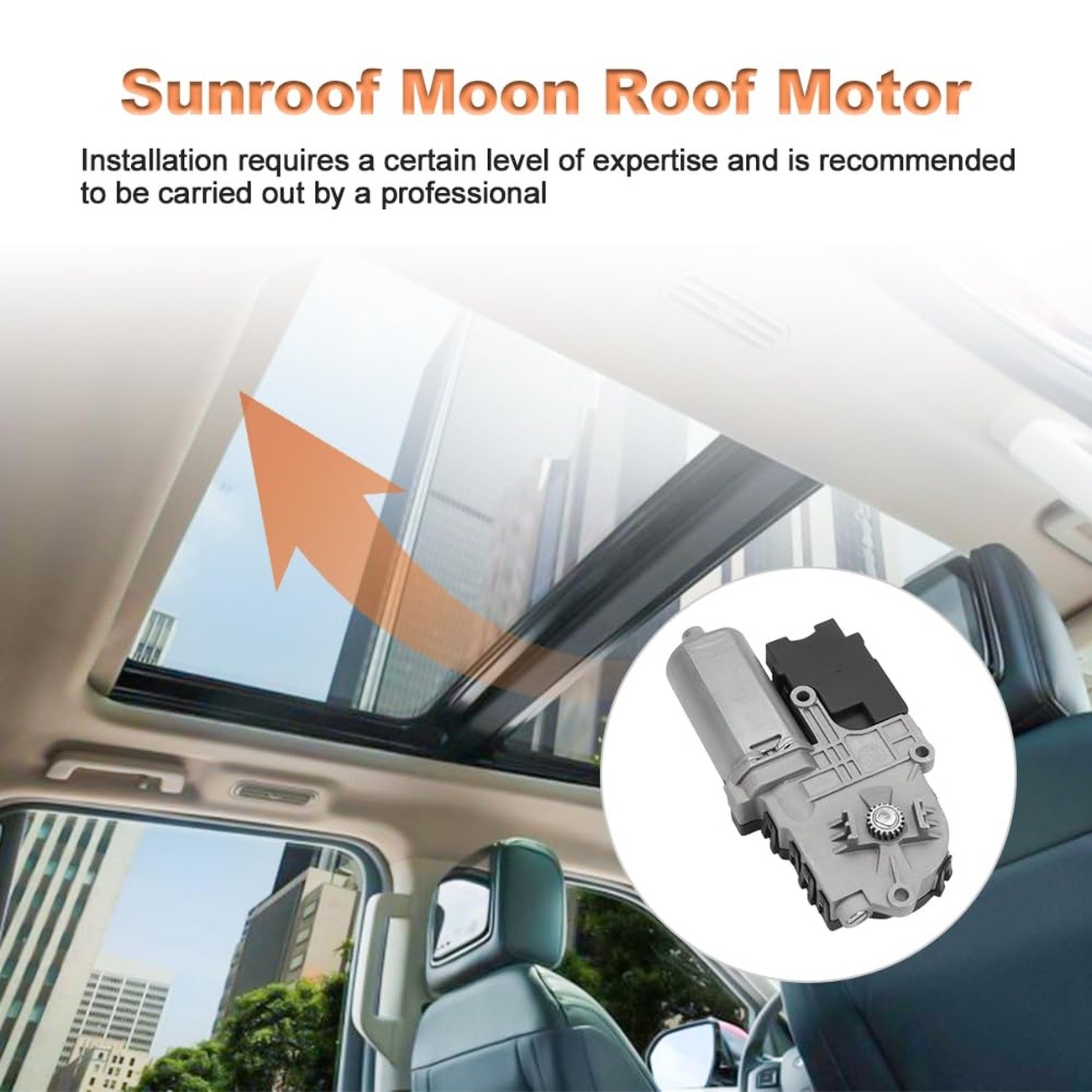 Sunroof Motor Pair for Ford Explorer 2011 2017