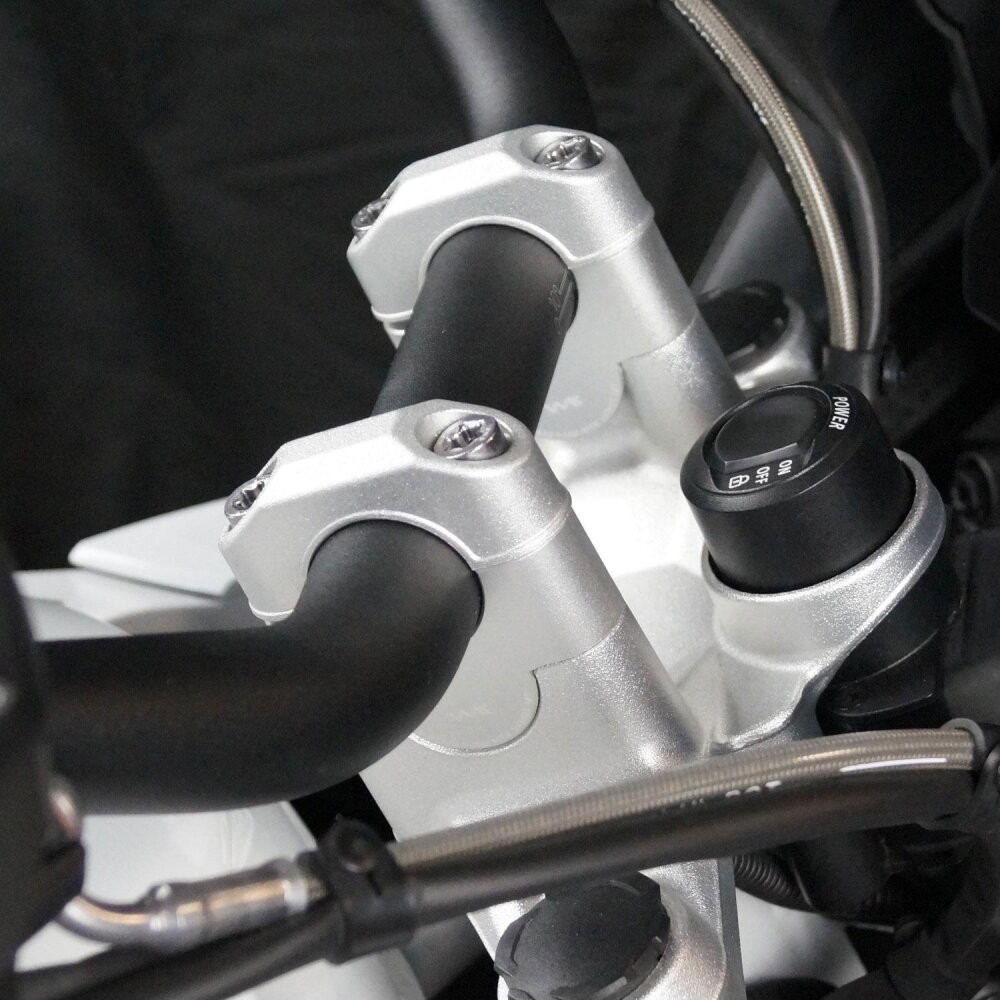 Voigt Bar Riser 25 mm fits BMW R 1200 GS LC and R 1250 GS & ADV