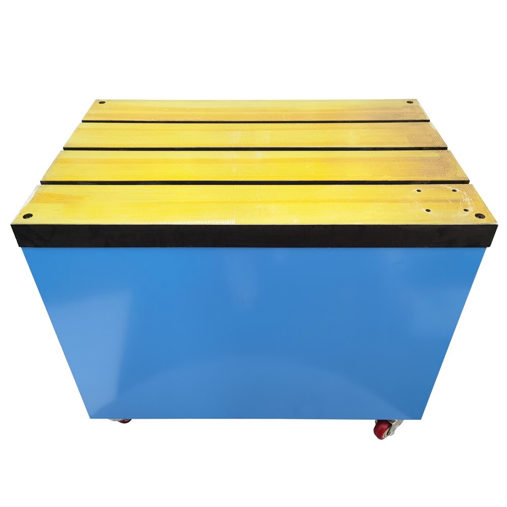 35.4"*23.6" Workbench with Drawers Cast Iron Table Cabinet for Tapping Machine