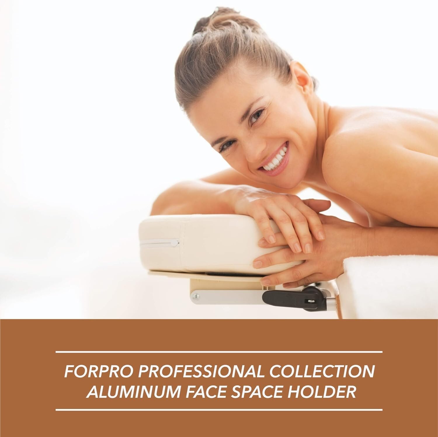 Ultra-Light Aluminum Face Space Holder - Adjustable Headrest - Massage Tables