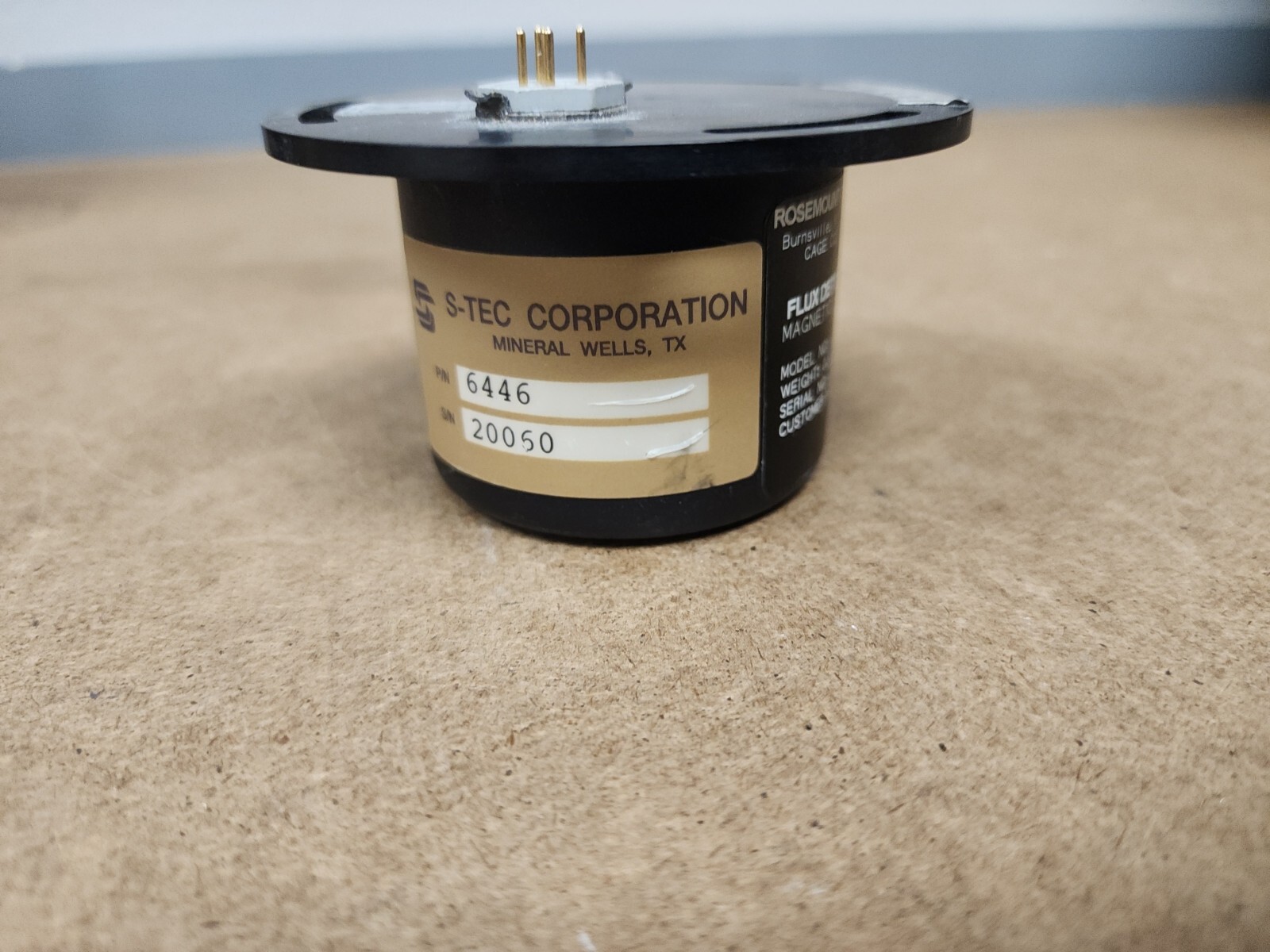 S-Tec 6446 Flux Valve FD01-0101-5