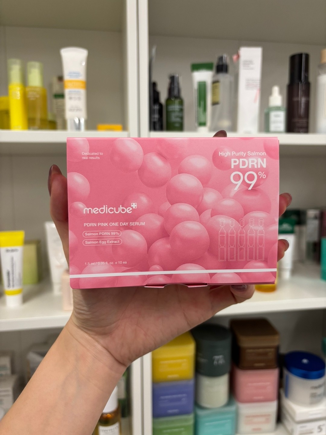 [ MEDICUBE ] PDRN Pink One Day Serum 1.5ml / 0.05 fl.oz X 10 ea
