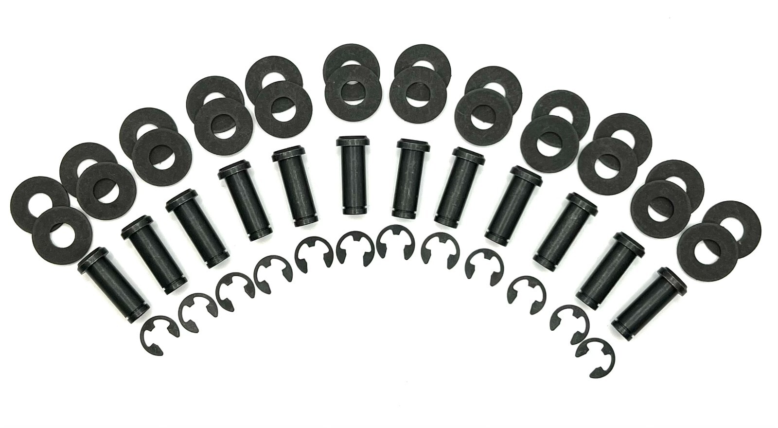 12 Tattoo Machine Step Down Coil Cores With Black Phenolic washers 1" Made USA