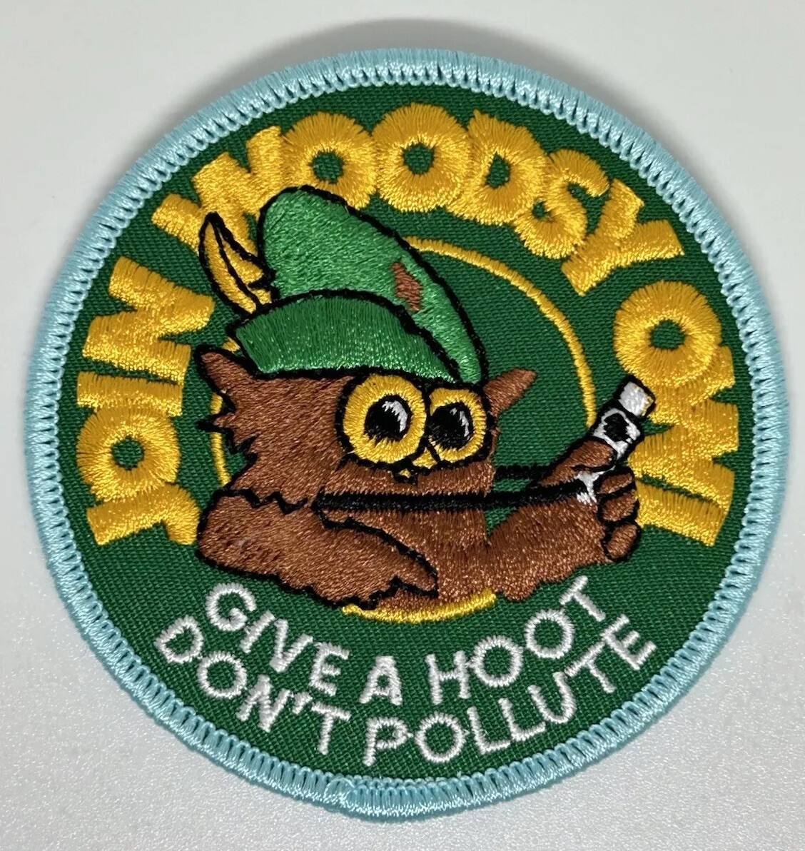 Woodsy Owl “Give A Hoot, Don't Pollute” Patch – Official Licensed