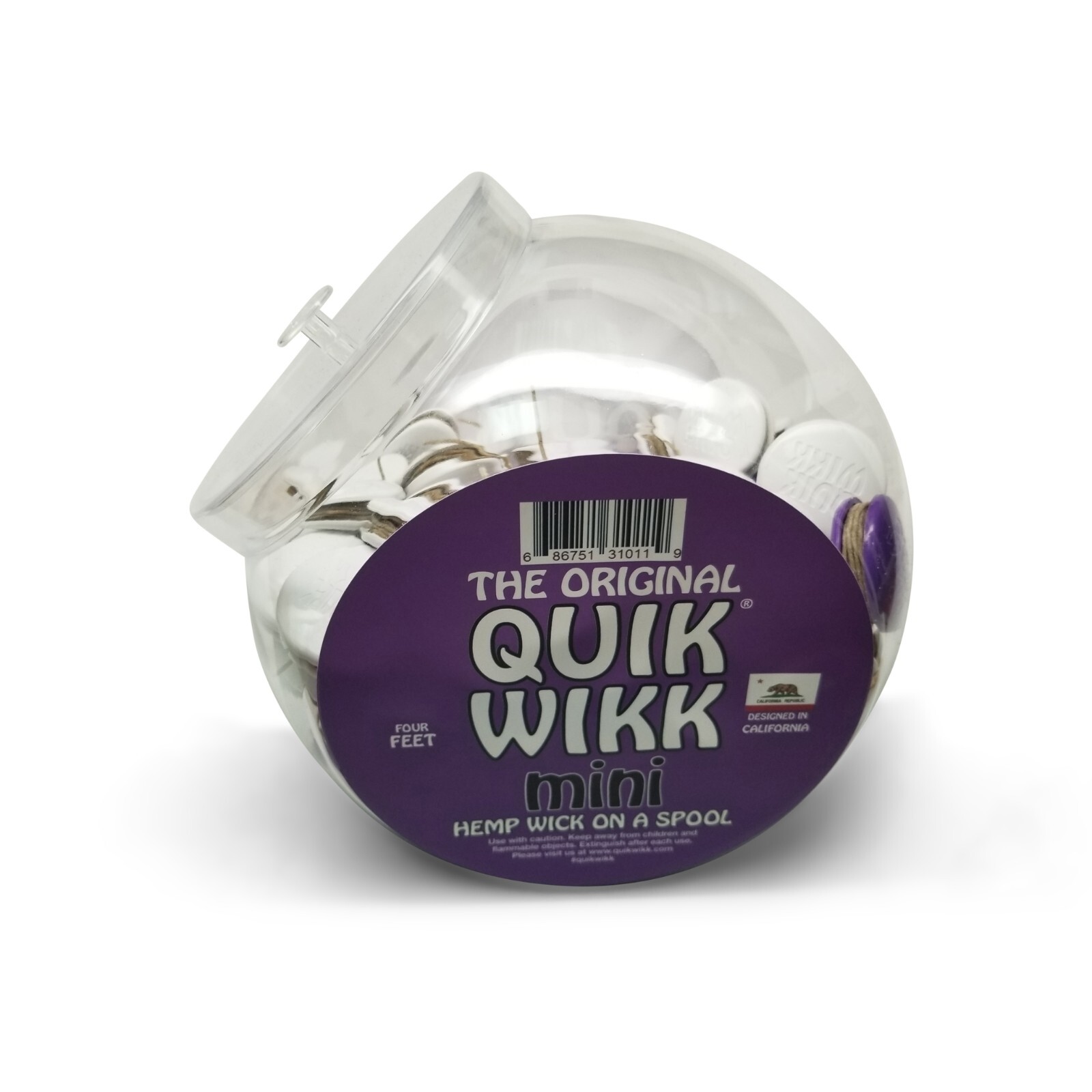 QUIK WIKK 8 COUNT PREMIUM WICK ON A SPOOL Free Shipping
