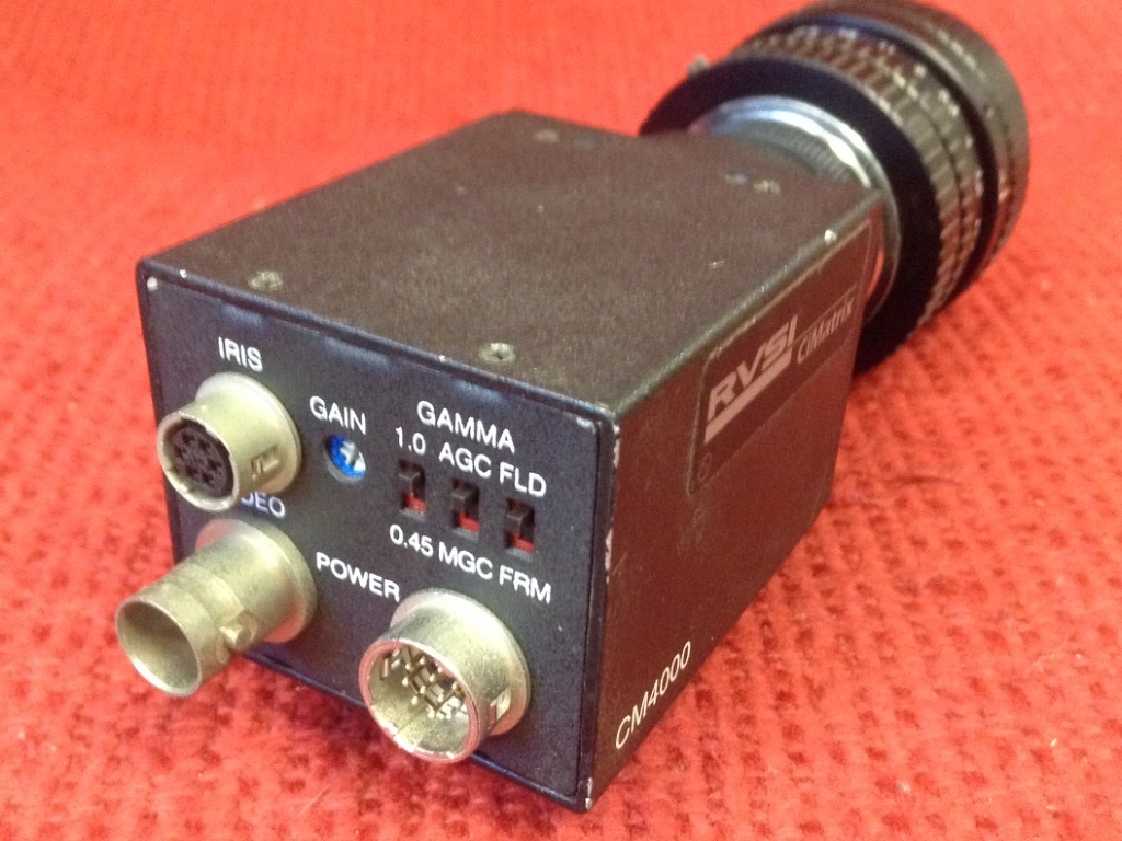 RVSI - Camera, Model CM4000, with a FUJINON TV Lens- 1:1.7 / 35,Model #HF35A-2M1