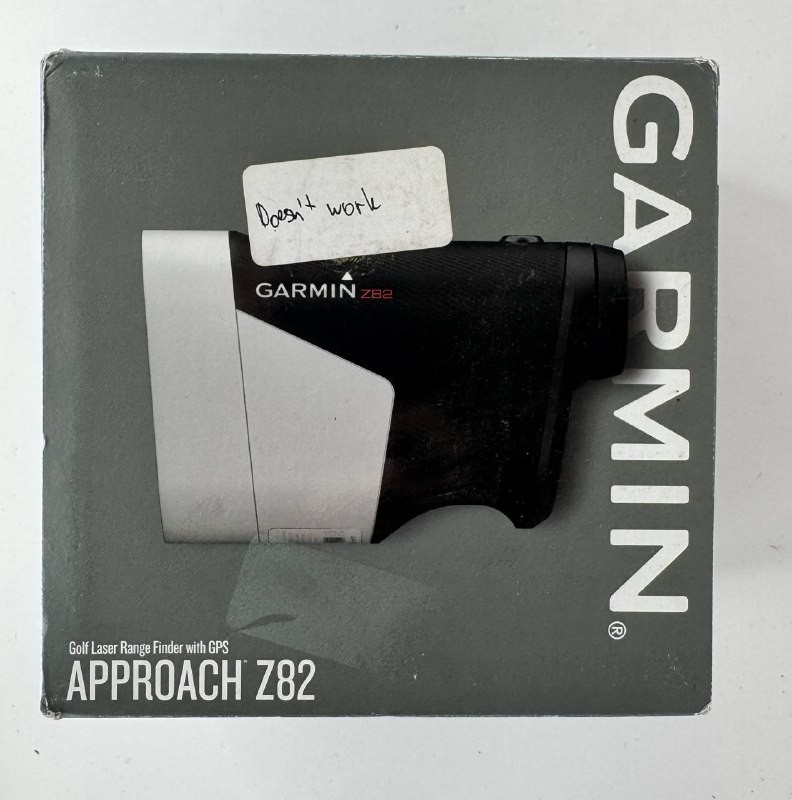 Garmin Approach Z82 Laser Rangefinder Golf GPS 010-02260-00