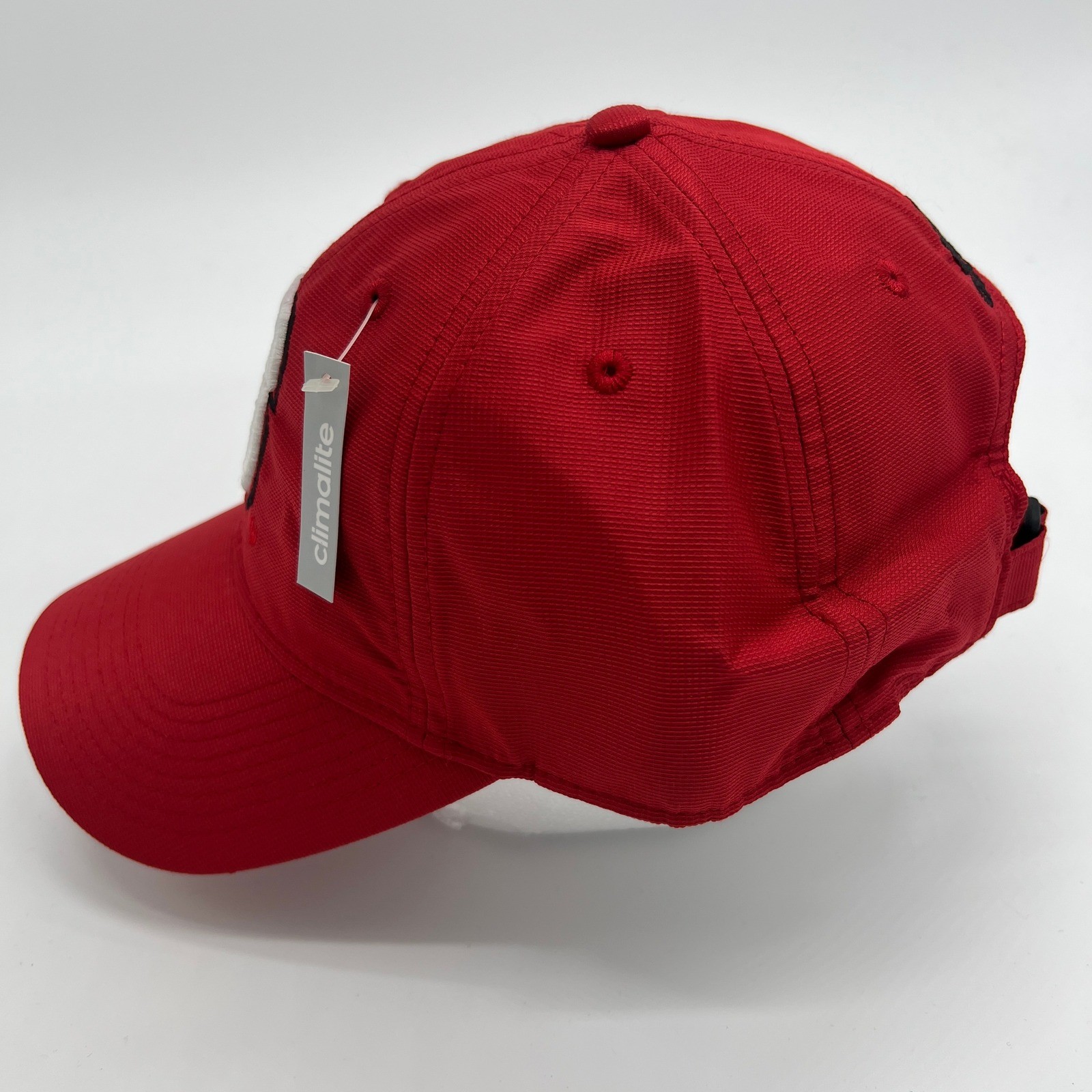 NCSU Wolfpack Adidas Climalite Red Adjustable Baseball Cap Hat New