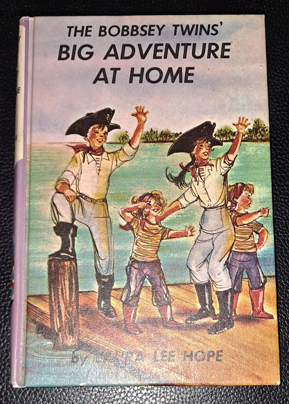 LOT OF 17 VINTAGE BOBBSEY TWINS LAVENDER-SPINED PICTURE COVERS