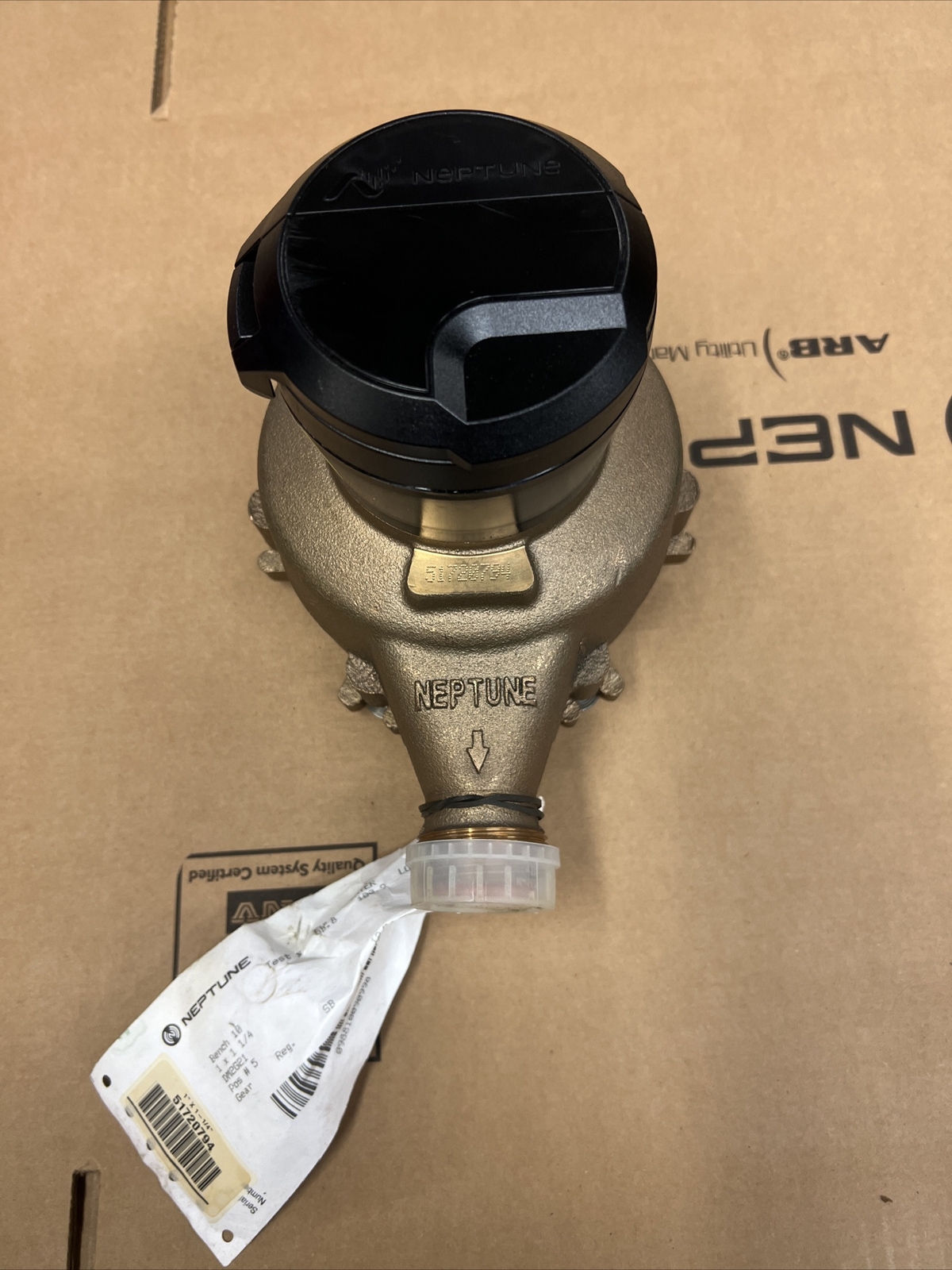 Neptune New 1” T-10 Pro Coder USG Water Meter NSF61