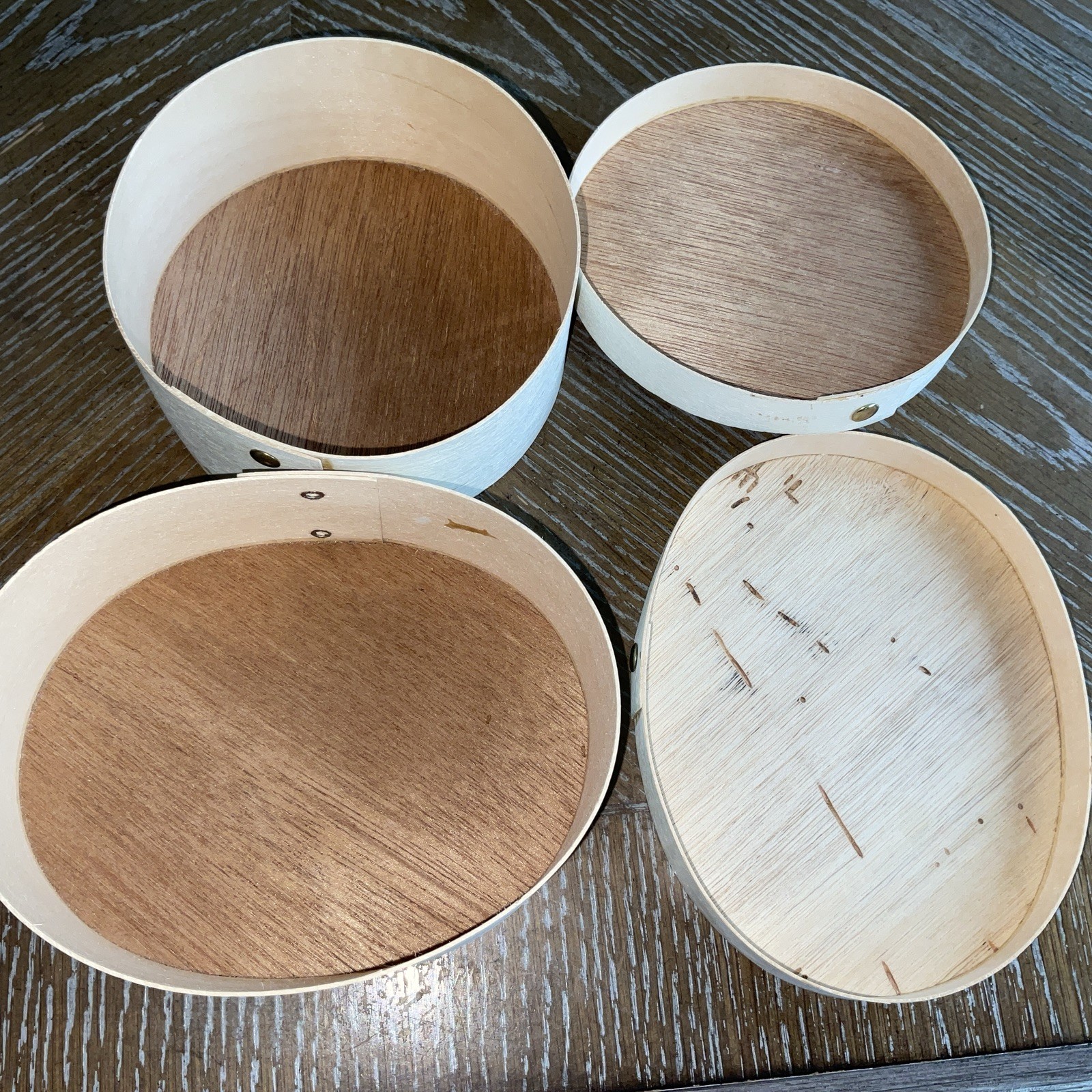 Vintage Pado D Oro 1983 Small Craft Storage Boxes
