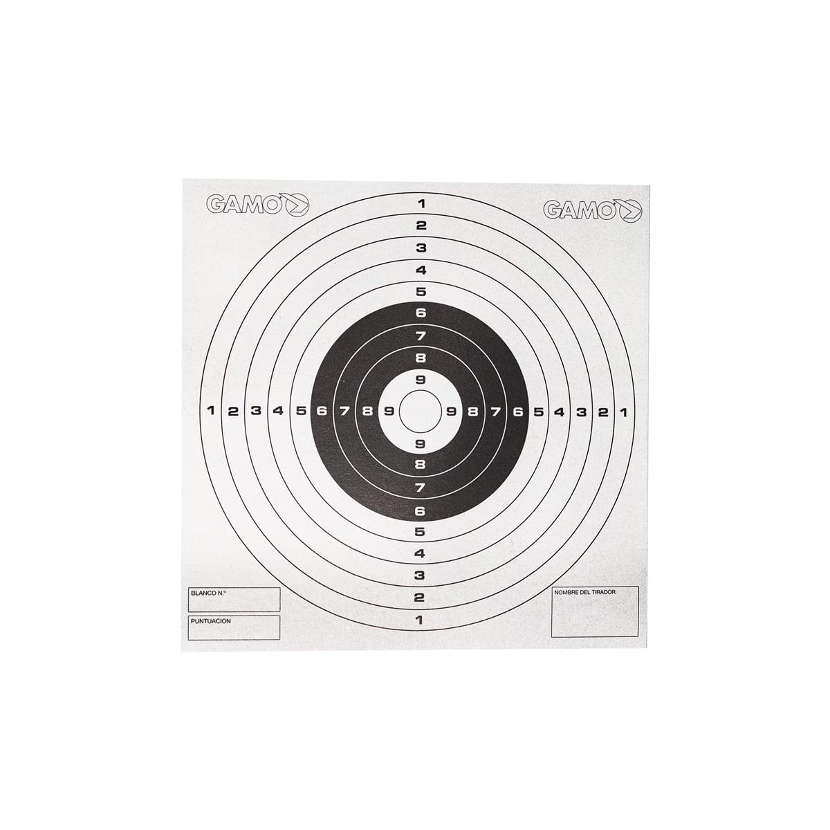 Gamo Paper Targets (100 pack) One Size, White
