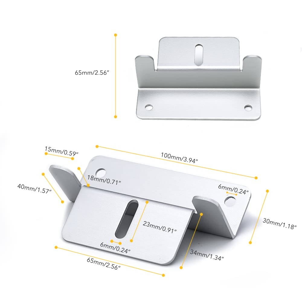 Solar Panel Mounting Z Bracket Set for 100W 150W 200W 300W Panels