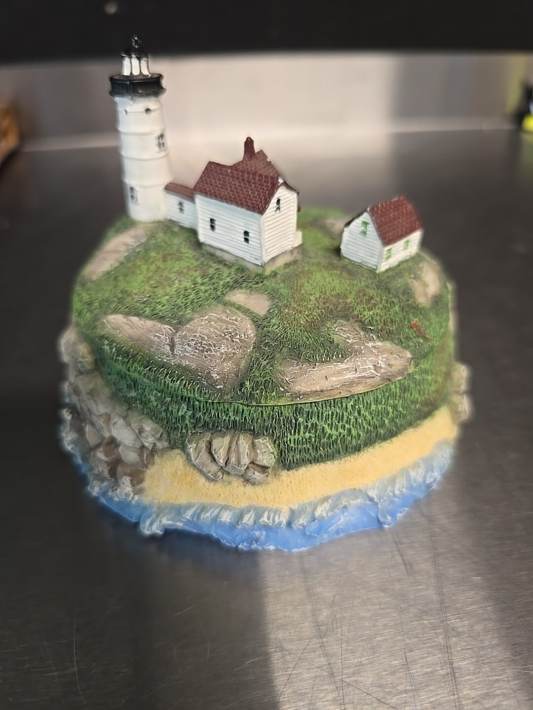 Beachcombers Light House Trinket Box