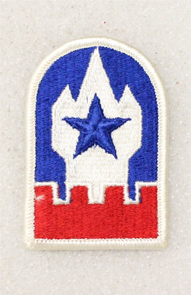 Army patch 4249 - Engineer Command Europe w/merrowed edge