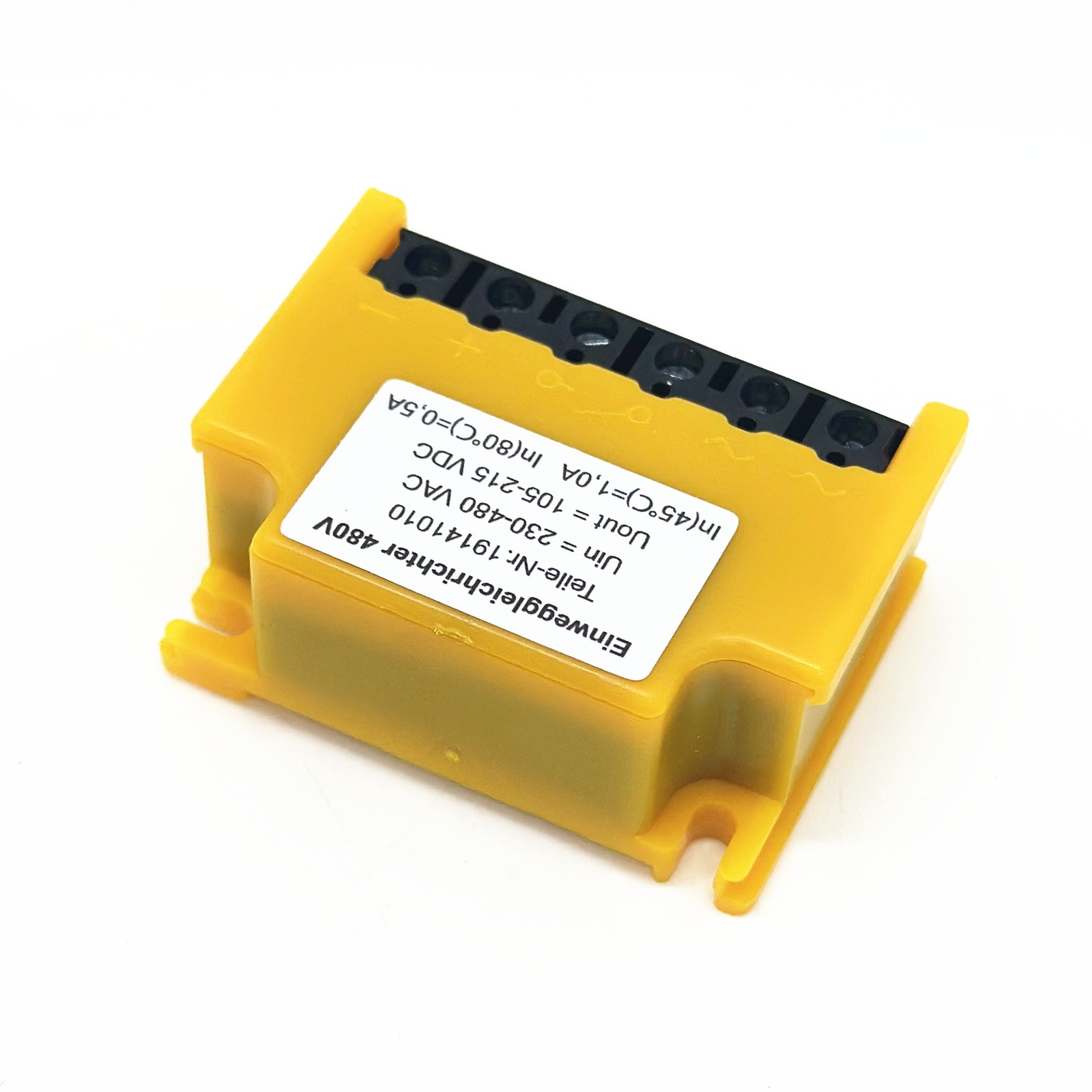 Einweggleichrichter 19141010 230...480VAC 105..215VDC Half-Wave Rectifier