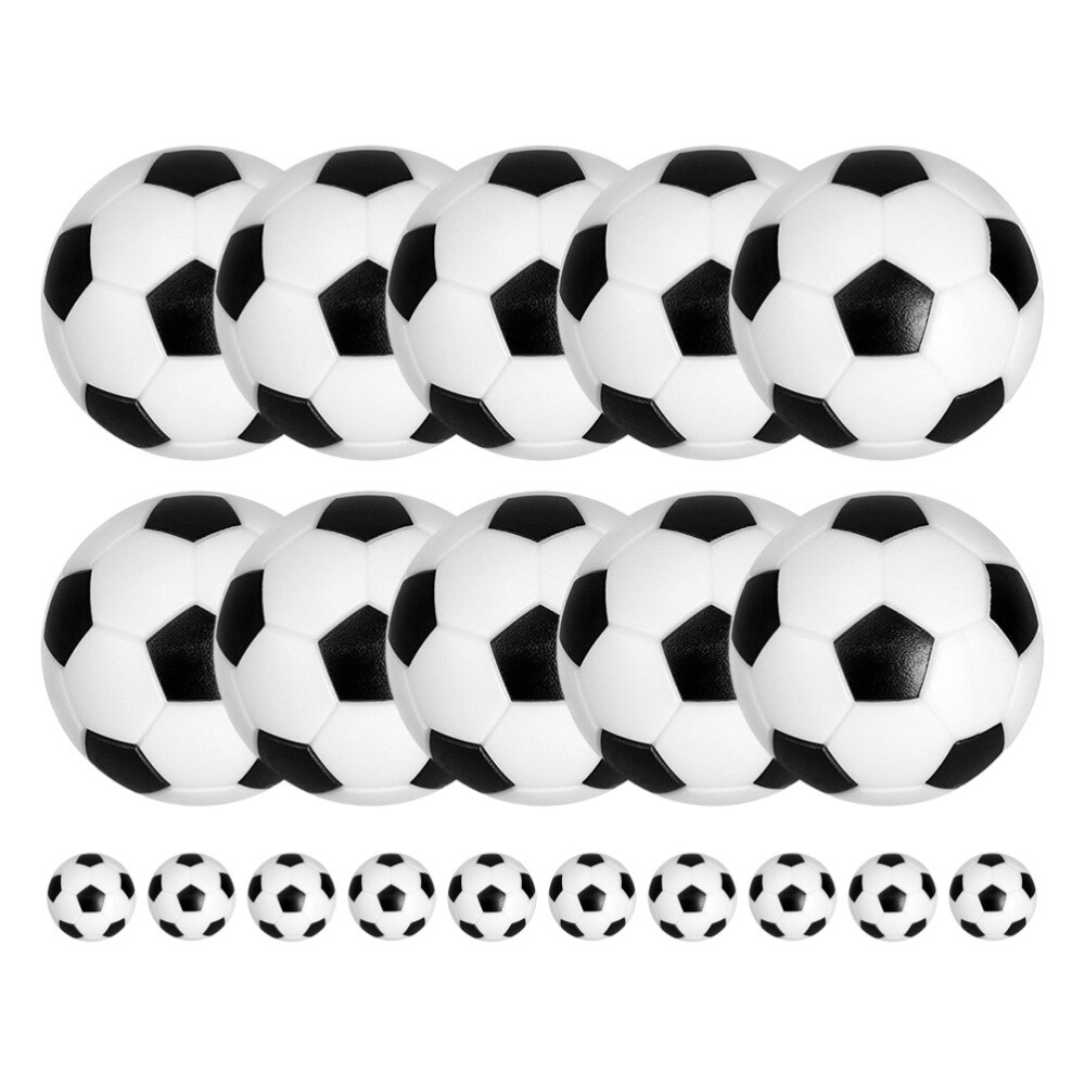 20Pcs Table Soccer Foosballs Replacements Foosball Balls Table Soccer Balls