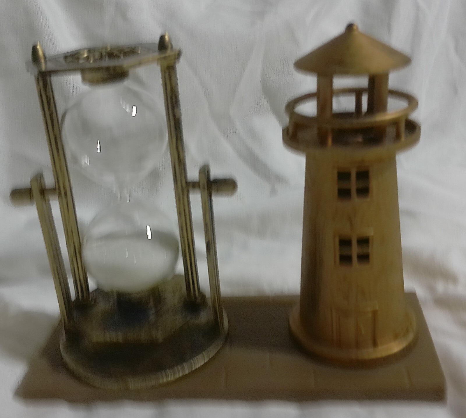Seaside Lighthouse Hourglass Sand Timer