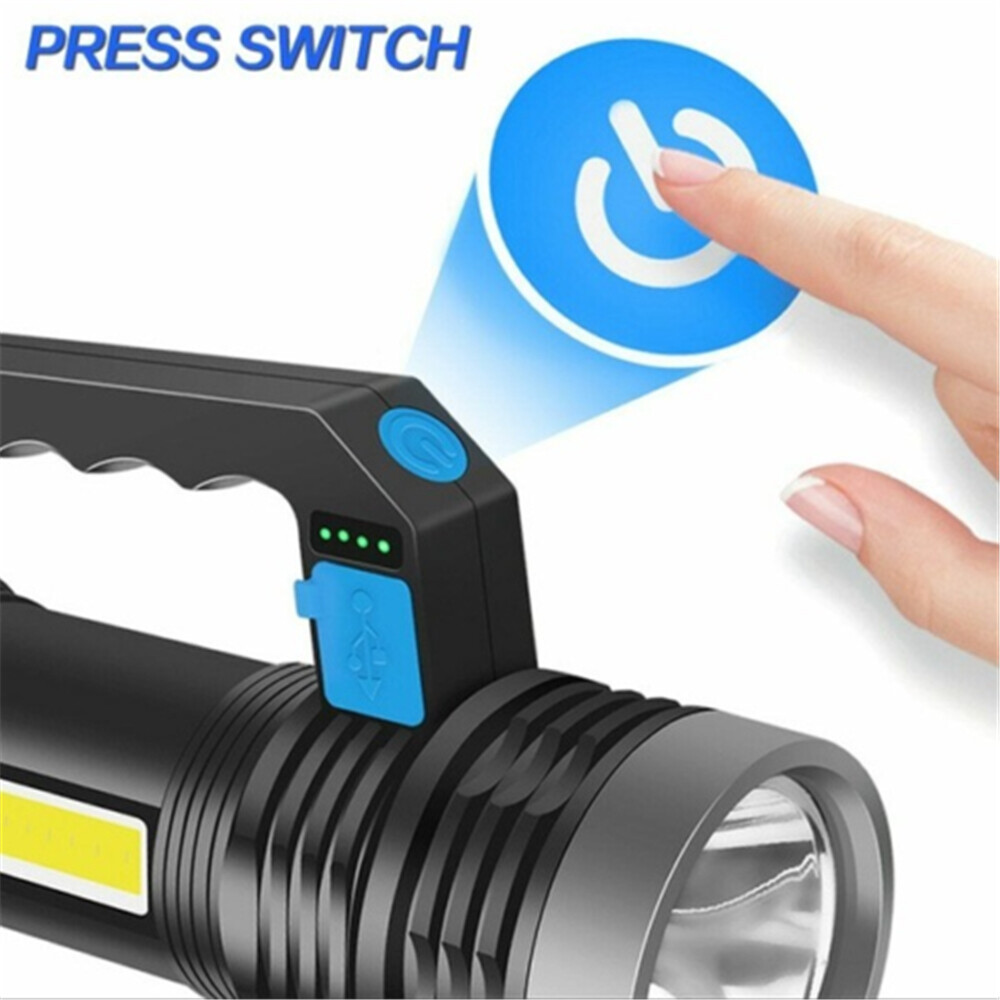 Most Powerful 22000000LM Torch LED Flashlight USB Rechargeable Tactical Light