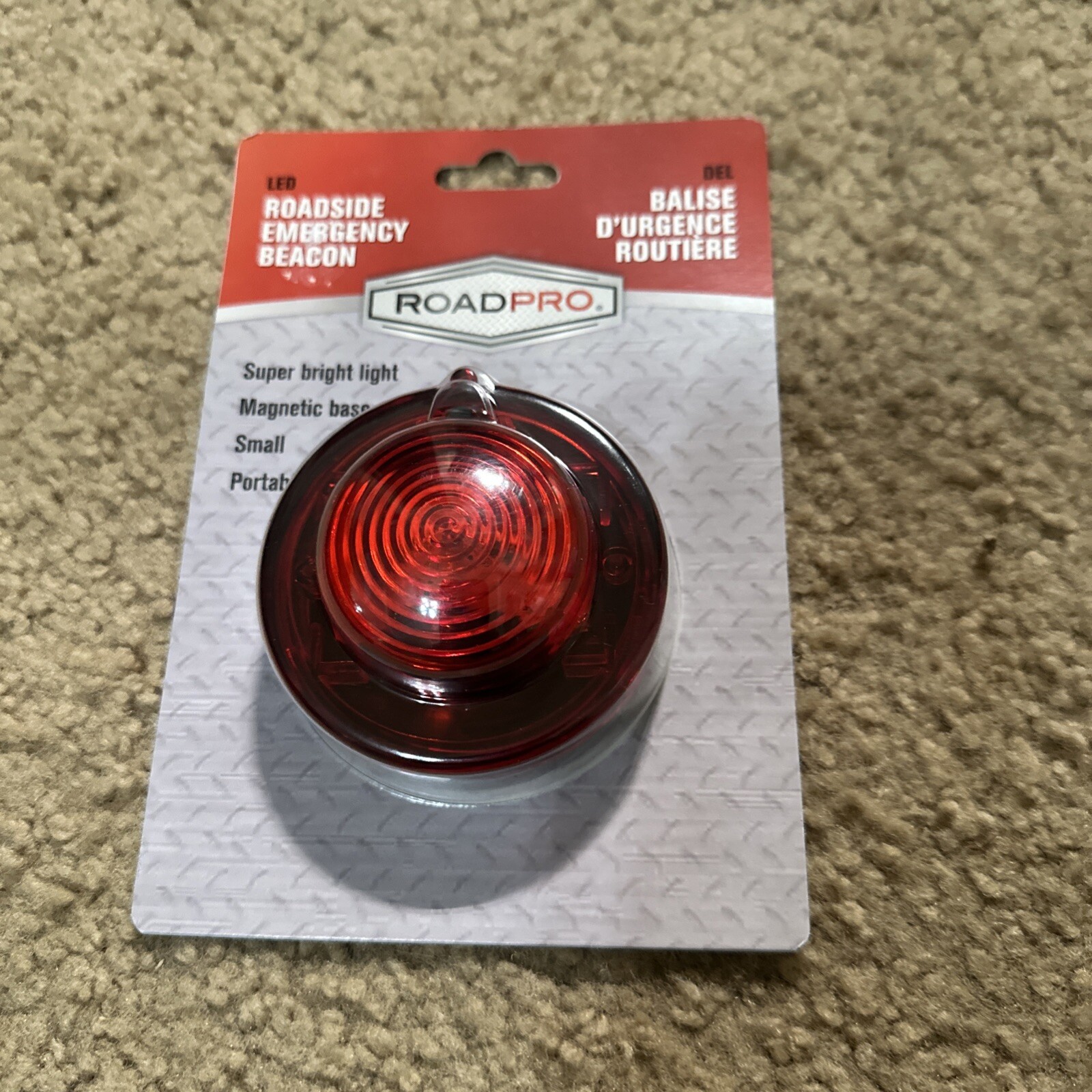 Roadpro RP911R Led Roadside Beacon Red