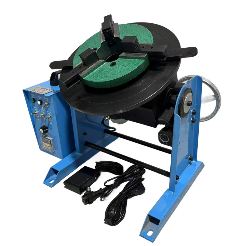 30kg Automatic Rotating Flange Pipe TIG Welding Foot-Operated Welding Turntable