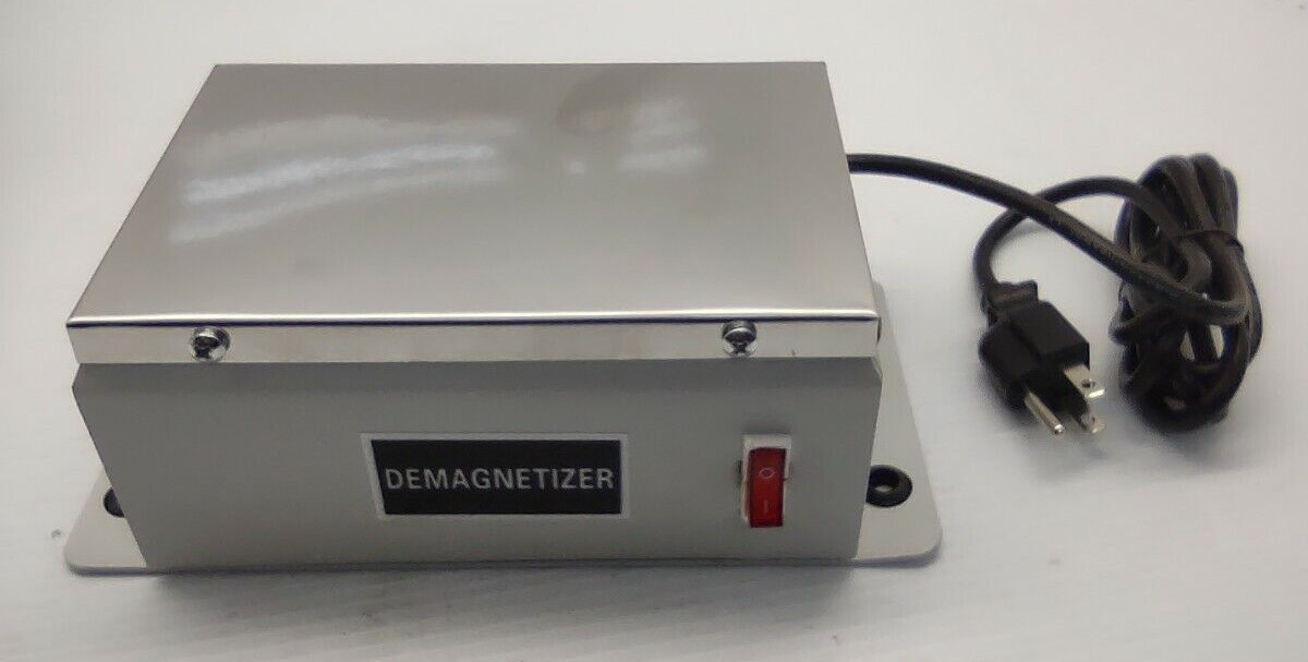 Demagnetizer 4-1/4" Wide x 3-3/4" High 110 Volts On Off Switch - New