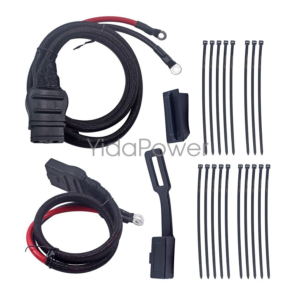 21294 61169 2 Pin Battery Cable Plow + Truck Side for Western Fisher Snowplow