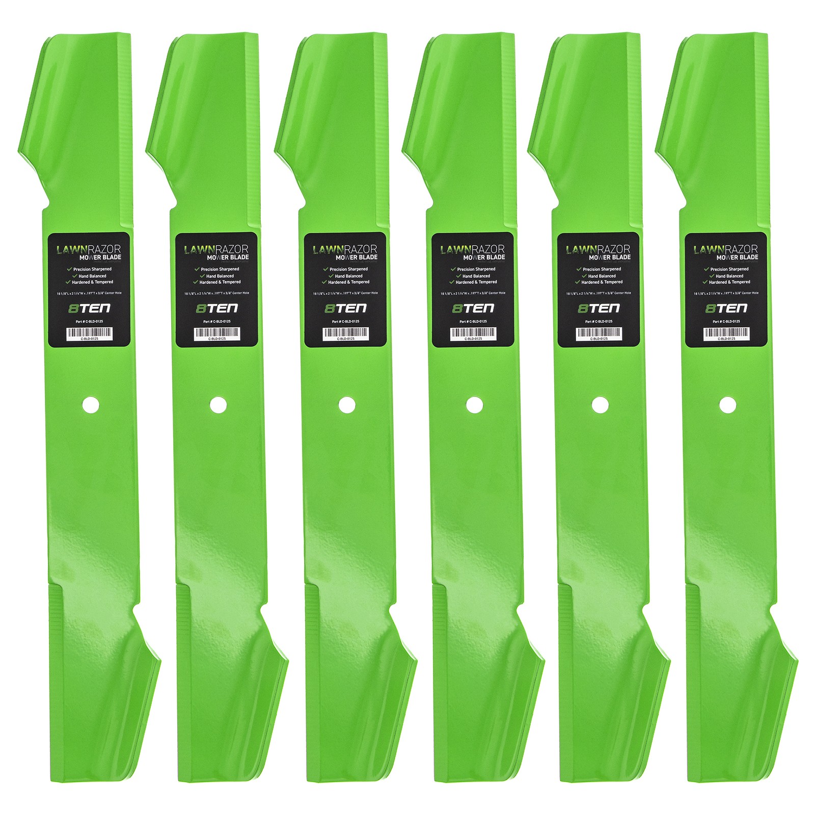 LawnRAZOR Blade for AYP Husqvarna 120262X 532143669 532143969 High Lift 6 Pack
