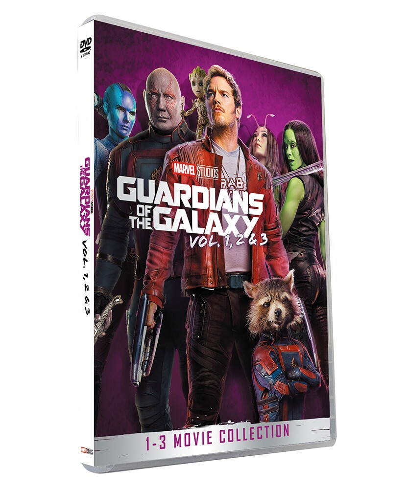 Guardians of the Galaxy: Vol. 1-2-3 Movie Collection New