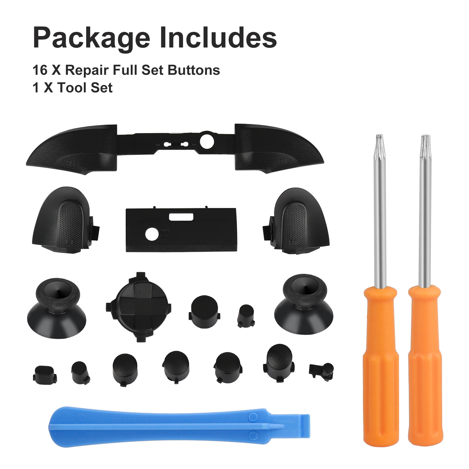 Replacement Bumpers Buttons for Xbox Series X/S Controller Gamepad Repair Parts